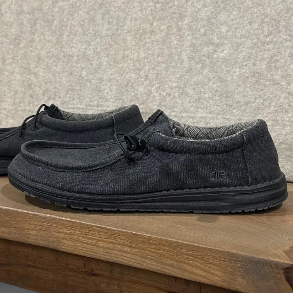 HeyDude Wally Drift Classic Canvas - Men's Size 13